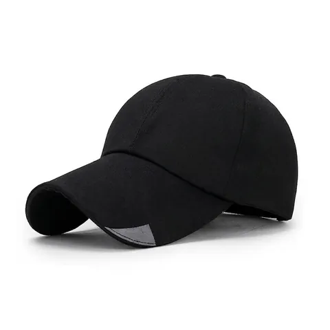 Cappellino Da Baseball In Tela Poliestere Visiera Lunga Protezione Solare Sport Regolabile Esterno