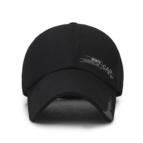 Cappellino Da Baseball In Tela Poliestere Visiera Lunga Protezione Solare Sport Regolabile Esterno