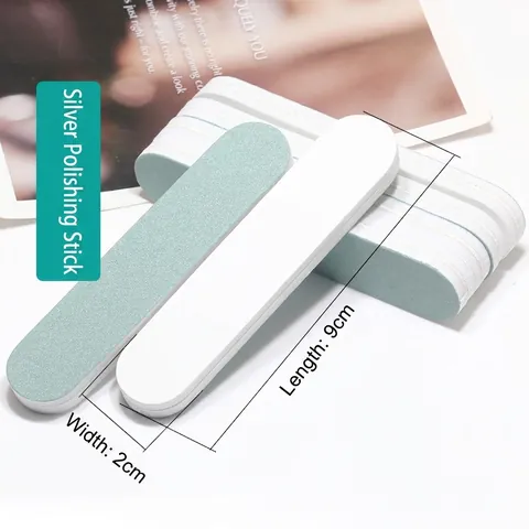 Jewelry Silver Polishing Stick Double Sided Grinding And Polishing Strip Rust Remover For Sterling Silver Metal Maintenance