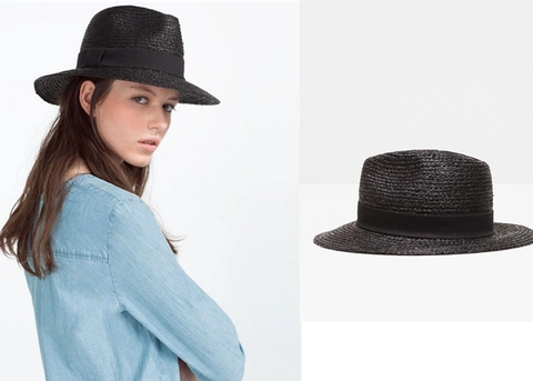 Women Raffia Straw Fedora Hat Breathable Summer Beach Sun Hat With Ribbon Decoration Adjustable Jazz Panama Style