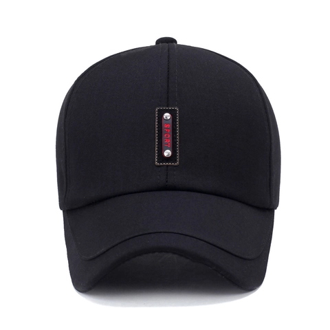 Men Baseball Cap Sport Summer Sunshade Polyester Twill Adjustable Casual Fashion Hat With Rivet Patch