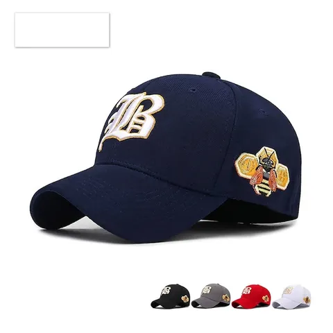 Cappellino Da Baseball Elastico Chiuso Ricamo Lettera 3D Patch Ape Casual Unisex