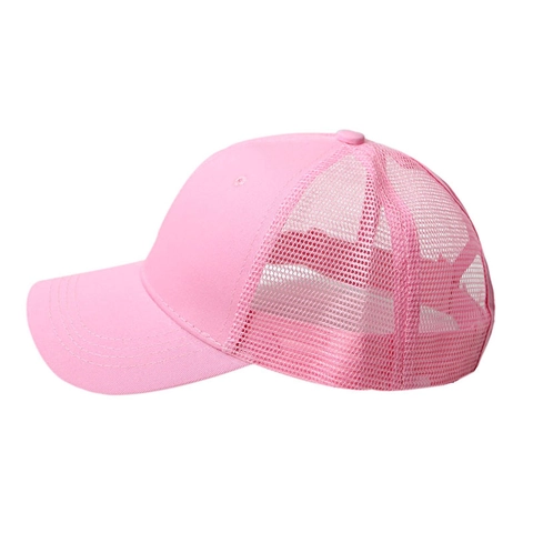 Paardenstaart Honkbalpet Mesh Ademend Verstelbaar Zomer Trucker Hoed Dames Heren Casual Sport Hoofddeksels