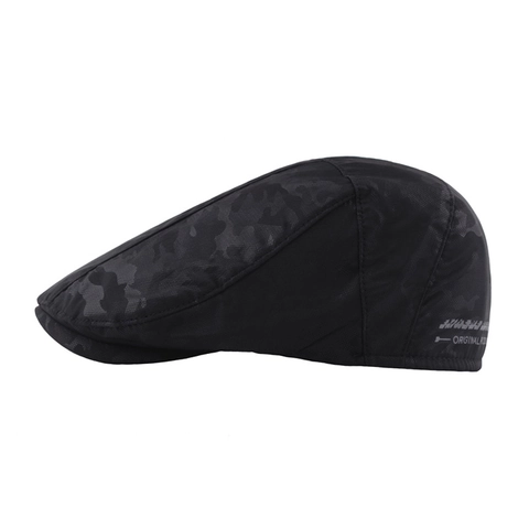 Outdoor Sun Protection Ivy Cap Camouflage Quick Drying Flat Cap Adjustable Metal Buckle Casual Men Sport Hat