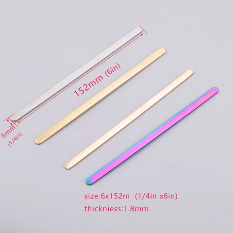 Mirror Polished 304 Stainless Steel Cuff Bangle Bar DIY Jewelry Making Geometric Open C Shape Bracelet Blank For Women