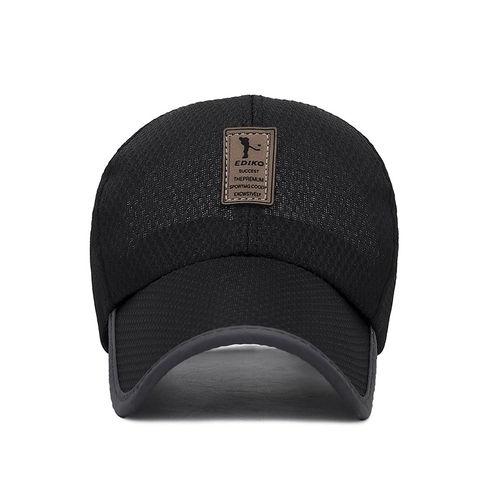 Cappellino Da Baseball In Mesh Traspirante Tesa Lunga Protezione Solare All Aperto Sport Estivi Cappello Trucker Regolabile Unisex