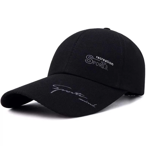 Baseball Cap Cotton Polyester Sports Recreation Letter Print Sunshade Adjustable Outdoor Casual Hat For Men Women
