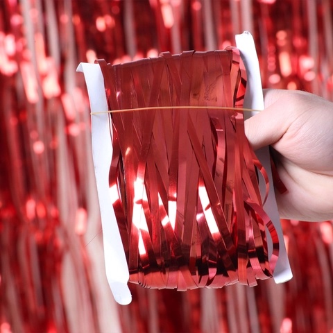 Metalen Folie Franje Gordijn Tinsel Achtergrond Foto Rekwisieten Voor Verjaardag Bruiloft Feest Kerst Decoraties Glinsterende Muur