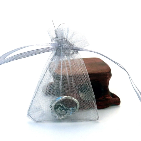 Organza Drawstring Gift Bags Translucent Jewelry Packaging Pouches Candy Wedding Party Favor Storage Small Mesh Wrap