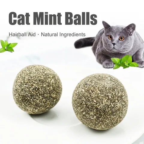 Φυσικές Μπάλες Catnip Για Γάτες Οδοντικός Καθαρισμός Παιχνίδια Μασήματος Διαδραστικά Λιχουδιές Για Γατάκια Με Φτερά