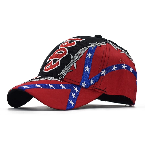 Baseball Cap Washed Cotton Vintage Lettering Embroidered Distressed Patchwork Outdoor Sport Adjustable For Men Women