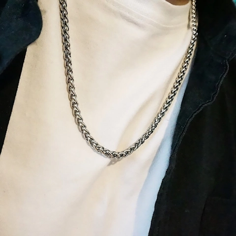 Minimalistische Ketting Roestvrij Staal Hip Hop Schakelketting Sieraden Voor Heren En Dames