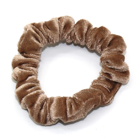 Velvet Hair Scrunchies Solid Color Elastic Soft Hair Ties For Women And Girls Fashion Hair Accessories