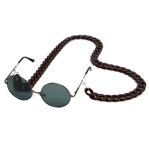 Acrylic Chunky Glasses Chain Anti Slip Mask Lanyard Eyewear Strap Neck Cord Holder For Sunglasses Fashion Accessory