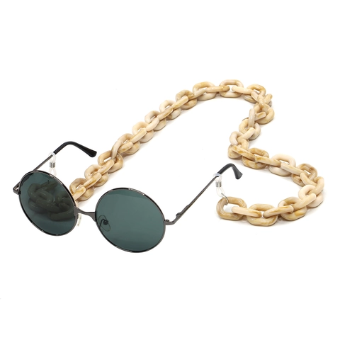 Catena Per Occhiali In Acrilico Retro Motivo Marmo Maglia Grossa Cordino Per Occhiali Antiscivolo Per Donne E Uomini