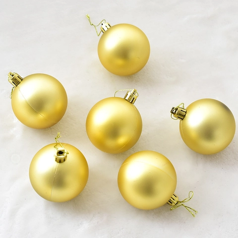 Bolas de Navidad de Plástico Inastillable Adornos para Decoración de Árbol Galvanizado Brillante Mate Varios Tamaños Bola Festiva