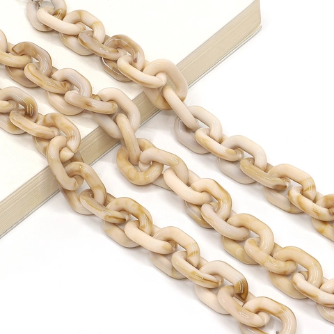 Catena Per Occhiali In Acrilico Retro Motivo Marmo Maglia Grossa Cordino Per Occhiali Antiscivolo Per Donne E Uomini