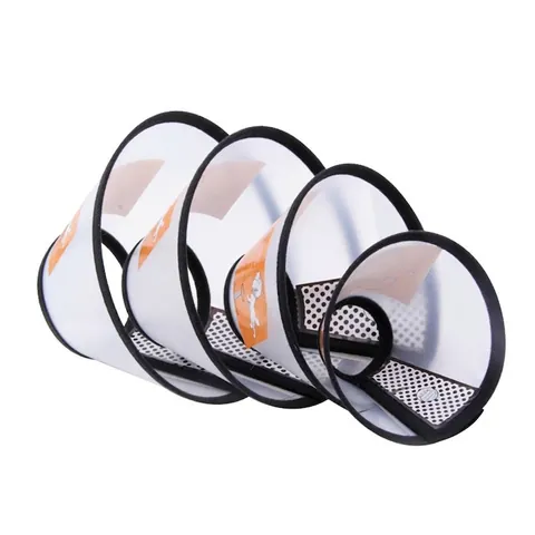 Elizabeth Collar Pet Recovery Protective Cover Soft Semitransparent Plastic Anti-Lick Anti-Bite For Dogs And Cats