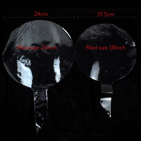 Transparent Bobo Balloons Round Clear Plastic High Stretch Party Decoration Wedding Birthday Event Festive Supplies Large Decor