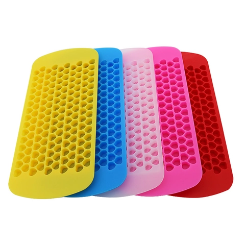 Herzform Silikonform Multihohlraum Eiswürfelform Für Schokolade Süßigkeiten Backen DIY Harz Handwerk Flexibel Antihaft Tool