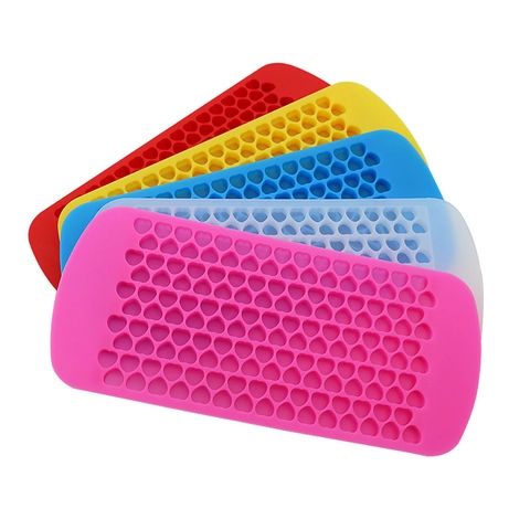 Herzform Silikonform Multihohlraum Eiswürfelform Für Schokolade Süßigkeiten Backen DIY Harz Handwerk Flexibel Antihaft Tool