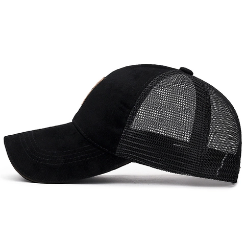 Cappello Trucker In Rete Cotone Traspirante Protezione Solare Baseball Regolabile Snapback Sport Casual Uomo Donna