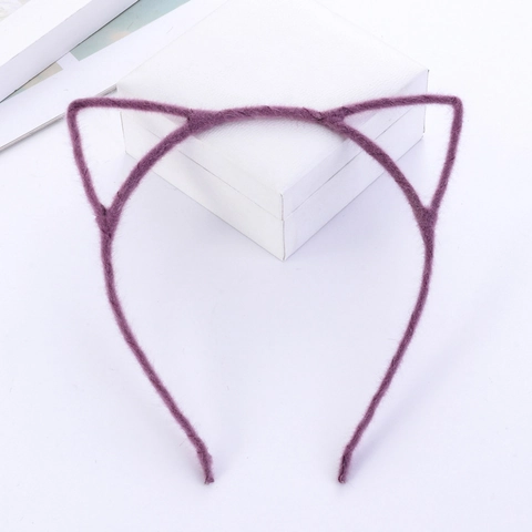 Süßes Plüschtierohr Stirnband Weiches Katzen Hasenohr Haarband Für Cosplay Party Daily Wear Accessoires Frauen Mädchen