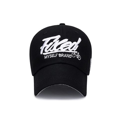 Berretto Da Baseball Cotone Twill Regolabile Cappello Sole Ricamo 3D Motivo Bicicletta Streetwear Per Uomini Donne
