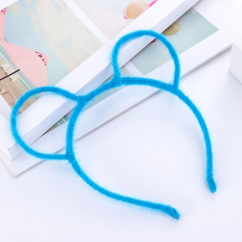 Süße Plüsch Tierohren Stirnband Acryl Katze Kaninchen Ohr Haarband Party Zubehör Für Damen Mädchen Cosplay Haarschmuck