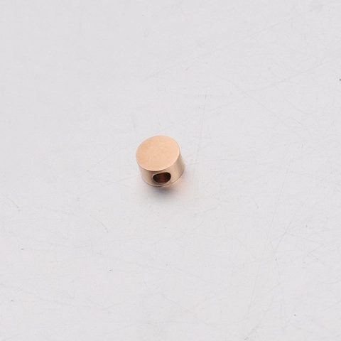 Cuentas Espaciadoras Cilíndricas De Acero Inoxidable 304 Pulido Espejo Cuentas Sueltas Para Joyería DIY Pulseras Collares