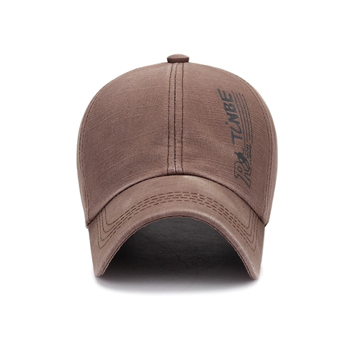 Washed Cotton Baseball Cap Vintage Distressed Adjustable Sun Hat Men Outdoor Sports Casual Retro Breathable
