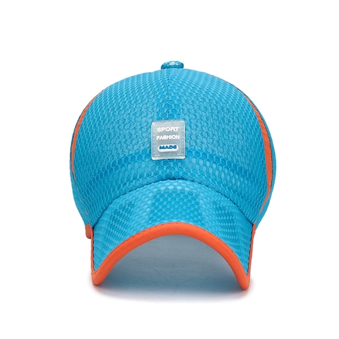 Cappellino Da Baseball In Rete Per Bambini Traspirante Visiera Vuota Protezione Solare Sportiva Regolabile Estiva Per Ragazzi