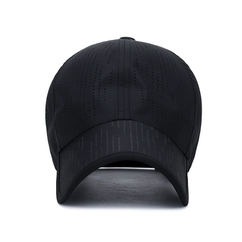 Berretto da Baseball Unisex ad Asciugatura Rapida Taglio Laser Traspirante Cappello da Sole Leggero Regolabile per Sport Outdoor Viaggi Corsa
