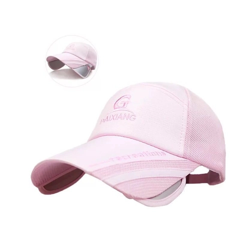 Berretto Da Baseball Con Tesa Retraibile Protezione Solare Mesh Traspirante Cappello Da Sole All'aperto Unisex