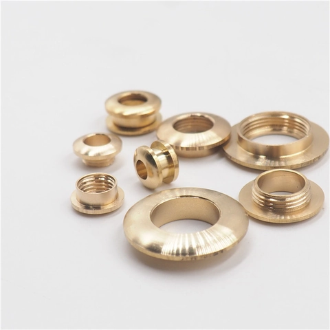 Boucles À Vis À Œillets En Laiton Œillets Métalliques Ronds Pour Sacs En Cuir Ceintures Colliers D'animaux Accessoires Bricolage