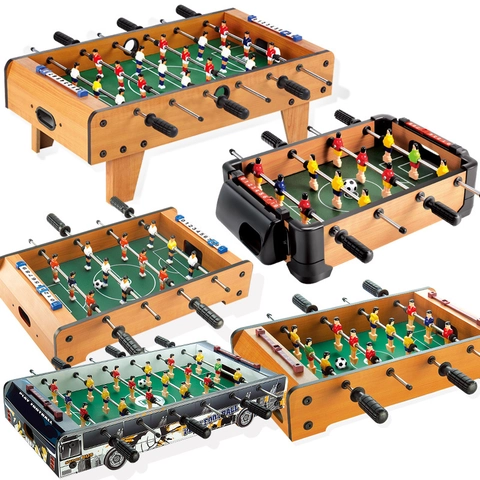 Desktop Foosball Table Soccer Game Basketball Hoop Indoor Sport Educational Toy For Kids Boys Wood Plastic Interactive