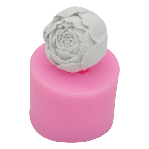Rosenblütenform 3D Silikon Stereoskopisch Fondant Kuchen Schokolade Dekoration Handgemachte Seife Kerze Gips Handwerkzeug
