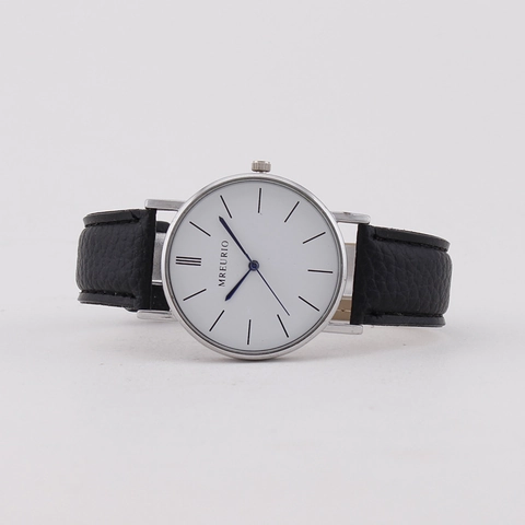 Orologio Al Quarzo Da Uomo Minimalista Con Cassa In Lega E Cinturino In Pelle Quadrante Analogico Stile Nordico