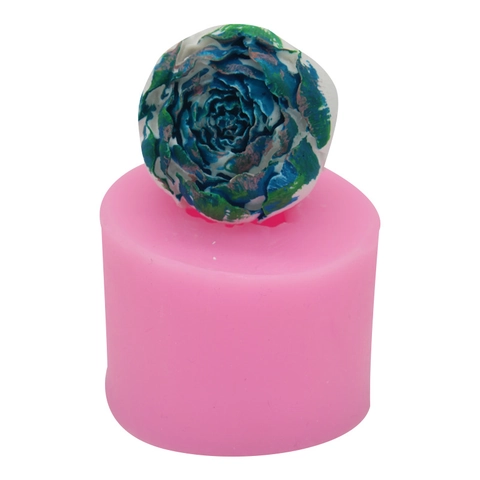 Rosenblütenform 3D Silikon Stereoskopisch Fondant Kuchen Schokolade Dekoration Handgemachte Seife Kerze Gips Handwerkzeug