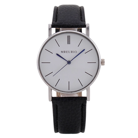 Orologio Al Quarzo Da Uomo Minimalista Con Cassa In Lega E Cinturino In Pelle Quadrante Analogico Stile Nordico