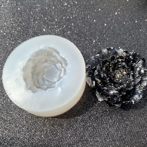 Stampo In Silicone 3D Fiore Di Garofano Forma Floreale Realistica Riutilizzabile Per Decorazione Di Torte Fondant Sapone Candela Resina