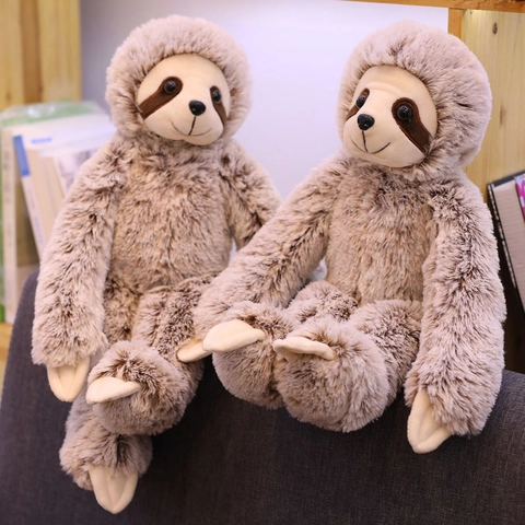 Faultier Plüschtier Realistisches Stofftier Weiche Faultier Puppe Süßes Wildlife Spielzeug Für Kinder Wohnkultur