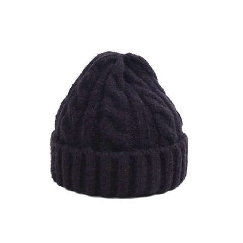 Berretto In Maglia E Sciarpa Per Bambini Lana Trecce Colore Solido Caldo Cappello Invernale Per Bimbi Ragazzi Ragazze