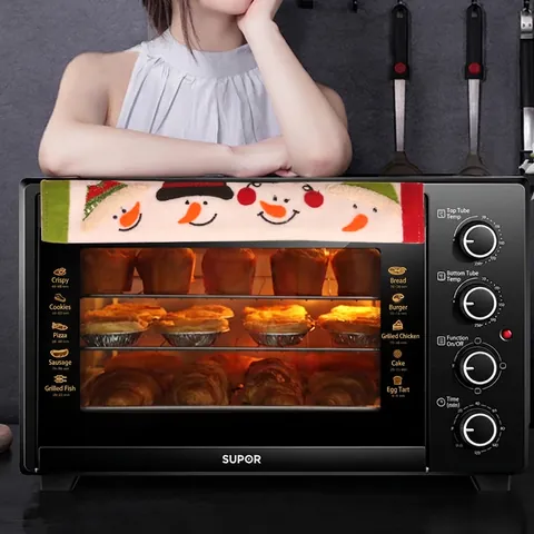 Weihnachten Schneemann Kühlschrank Griffabdeckungen Antistatisch Kühlschrank Türgriff Schutz Für Küche Ofen Mikrowelle Dekor