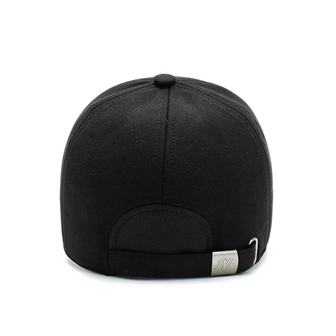Gorra De Béisbol De Invierno Para Hombre Sombrero De Lana Gruesa Con Protección Para Los Oídos Cortavientos Cálida