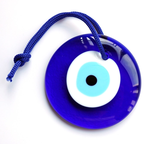 Τουρκικό Nazar Evil Eye Μενταγιόν Χειροποίητο Γυάλινο Γούρι Για Διακόσμηση Τοίχου Σπιτιού DIY Κοσμήματα