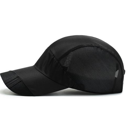 Gorra De Béisbol De Malla De Secado Rápido Unisex Sombrero De Sol Transpirable Ajustable Para Deportes Al Aire Libre