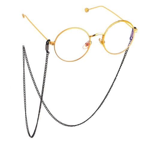 Glasses Chain Metal Alloy Anti Slip Eyewear Strap Holder Adjustable Minimalist Neck Cord For Sunglasses Reading Glasses