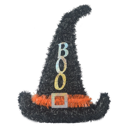 Decoraciones Colgantes Halloween Oropel Brillo Calabaza Fantasma Sombrero Bruja Murciélago Araña Para Fiesta Hogar