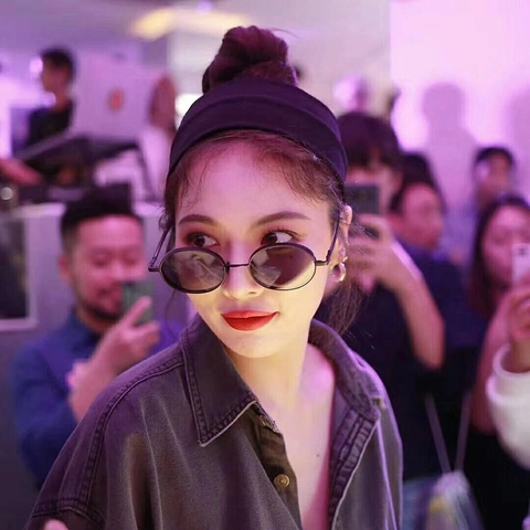 Retro Round Sunglasses Metal Frame UV400 Protection Fashion Punk Style Eyewear For Women Men